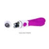 VIBRADOR ANDRE 10 FUNCIONES SILICONA