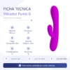 VIBRADOR VICTOR 30 FUNCIONES RECARGABLE USB SILICONA