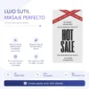 VIBRADOR MASAJEADOR GLADYS RECARGABLE USB SILICONA