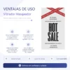 VIBRADOR MASAJEADOR GLADYS RECARGABLE USB SILICONA