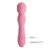 VIBRADOR MASAJEADOR GLADYS RECARGABLE USB SILICONA
