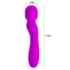 VIBRADOR MASAJEADOR PAUL  RECARGABLE USB SILICONA