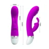 VIBRADOR CHRIST  10 FUNCIONES SILICONA