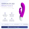 VIBRADOR CHRIST  10 FUNCIONES SILICONA