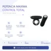 ANILLO VIBRADOR CONTROL REMOTO 20 FUNCIONES