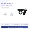 ANILLO VIBRADOR CONTROL REMOTO 20 FUNCIONES