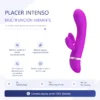 VIBRADOR BERT 16 FUNCIONES SILICONA