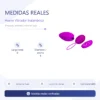 VIBRADOR HUEVO INALAMBRICO CONTROL REMOTO 12 FUNC 8CM X 4CM