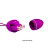 VIBRADOR HUEVO INALAMBRICO CONTROL REMOTO 12 FUNC 8CM X 4CM