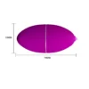 VIBRADOR HUEVO INALAMBRICO CONTROL REMOTO 12 FUNC 8CM X 4CM