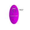 VIBRADOR HUEVO INALAMBRICO CONTROL REMOTO 12 FUNC 8CM X 4CM