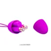 VIBRADOR HUEVO JOANNE 12 FUNCIONES INALAMBRICO SILICONA