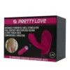 VIBRADOR FANCY CONTROL REMOTO INALÁMBRICO SILICONA  30 FUNCIONES