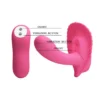 VIBRADOR FANCY CONTROL REMOTO INALÁMBRICO SILICONA  30 FUNCIONES