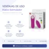 HUEVO ESTIMULADOR EUNICE - SILICONA