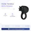 ANILLO ROTADOR FRANCES 3 FUNCIONES USB RECARGABLE