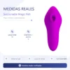 SUCCIONADOR MAGIC FISH RECARGABLE ESTIMULADOR CLITORIS SILICONA 15CM X 6CM