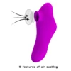 SUCCIONADOR MAGIC FISH RECARGABLE ESTIMULADOR CLITORIS SILICONA 15CM X 6CM