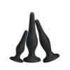 SET 3 CONSOLADORES ANALES SILICONA