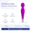VIBRADOR MASAGEADOR NATHANIEL RECARGABLE 26CM X 48CM