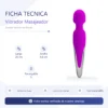 VIBRADOR MASAGEADOR NATHANIEL RECARGABLE 26CM X 48CM