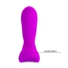 VIBRADOR DUAL  ANAL VAGINAL PUNTO-G SILICONA MULTIFUNCION RECARGABLE USB CONTROL REMOTO