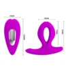 VIBRADOR DUAL  ANAL VAGINAL PUNTO-G SILICONA MULTIFUNCION RECARGABLE USB CONTROL REMOTO
