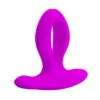 VIBRADOR DUAL  ANAL VAGINAL PUNTO-G SILICONA MULTIFUNCION RECARGABLE USB CONTROL REMOTO