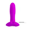 VIBRADOR DUAL  ANAL VAGINAL PUNTO-G SILICONA MULTIFUNCION RECARGABLE USB CONTROL REMOTO