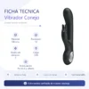 VIBRADOR CARINA PUNTO G CLITORIS USB RECARGABLE SILICONA 12 FUNCIONES