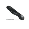 VIBRADOR CARINA PUNTO G CLITORIS USB RECARGABLE SILICONA 12 FUNCIONES