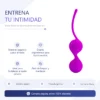 BOLAS VAGINALES KEGEL SILICONA