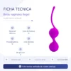 BOLAS VAGINALES KEGEL SILICONA