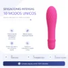 VIBRADOR SOLOMON 10 FUNCIONES SILICONA