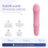 VIBRADOR STEV 10 FUNCIONES SILICONA
