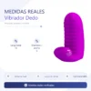 VIBRADOR ABBOTT DEDO 10CM X 6 CM