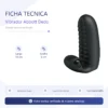 VIBRADOR ABBOTT DEDO 10CM X 6 CM