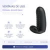 VIBRADOR ABBOTT DEDO 10CM X 6 CM
