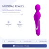 MASAJEADOR VIBRADOR MURRAY RECARGABLE USB 7 FUNCIONES  23CM X 5CM