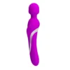 MASAJEADOR VIBRADOR MURRAY RECARGABLE USB 7 FUNCIONES  23CM X 5CM