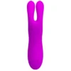 VIBRADOR Y SUCCIONADOR DE CLITORIS 7 FUNCIONES SILICONA USB RECARGABLE 16CM X 4CM