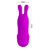 VIBRADOR RECARGABLE  FINGER BUNNY 7 FUNC USB 10CM X 3CM