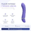 VIBRADOR TRUDA SILICONA 7 FUNCIONES