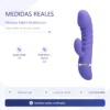 VIBRADOR TRACY MULTIFUNCION SILICONA 19CM X 3.5CM