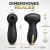 SUCCIONADOR GOLD  ROYAL PLEASURE SUCCIONADOR DE CLITORIS 7 FUNCIONES SILICONA USB RECARGABLE 13CM X 4CM