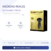 SUCCIONADOR GOLD  ROYAL PLEASURE SUCCIONADOR DE CLITORIS 7 FUNCIONES SILICONA USB RECARGABLE 13CM X 4CM