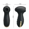 SUCCIONADOR GOLD  ROYAL PLEASURE SUCCIONADOR DE CLITORIS 7 FUNCIONES SILICONA USB RECARGABLE 13CM X 4CM