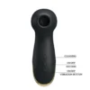 SUCCIONADOR GOLD  ROYAL PLEASURE SUCCIONADOR DE CLITORIS 7 FUNCIONES SILICONA USB RECARGABLE 13CM X 4CM