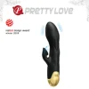 VIBRADOR GOLD ROYAL PLEASURE SUCCIONADOR DE CLITORIS 7 FUNCIONES SILICONA USB RECARGABLE 19CM X 3,6CM