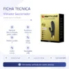 VIBRADOR GOLD ROYAL PLEASURE SUCCIONADOR DE CLITORIS 7 FUNCIONES SILICONA USB RECARGABLE 19CM X 3,3CM